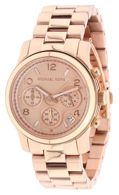 gewicht michael kors mk5128|Women's Michael Kors Rose Gold Chronograph Watch MK5128.